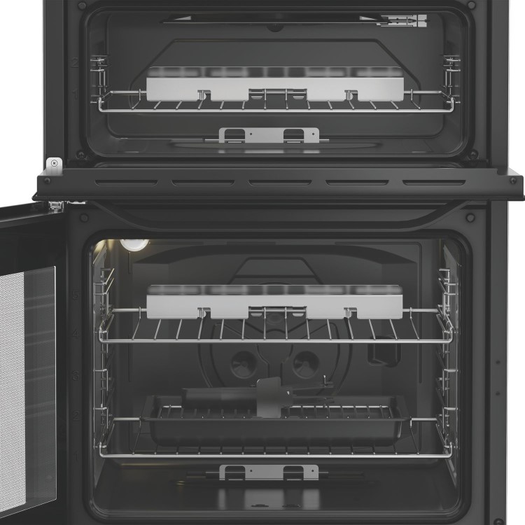 Refurbished Hotpoint 60cm Gas Cooker - Black