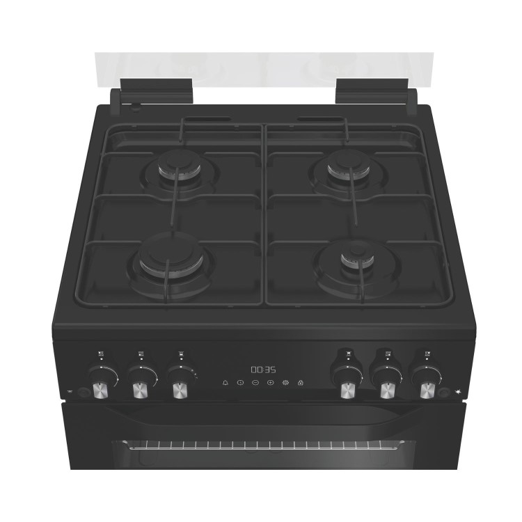 Refurbished Hotpoint 60cm Gas Cooker - Black