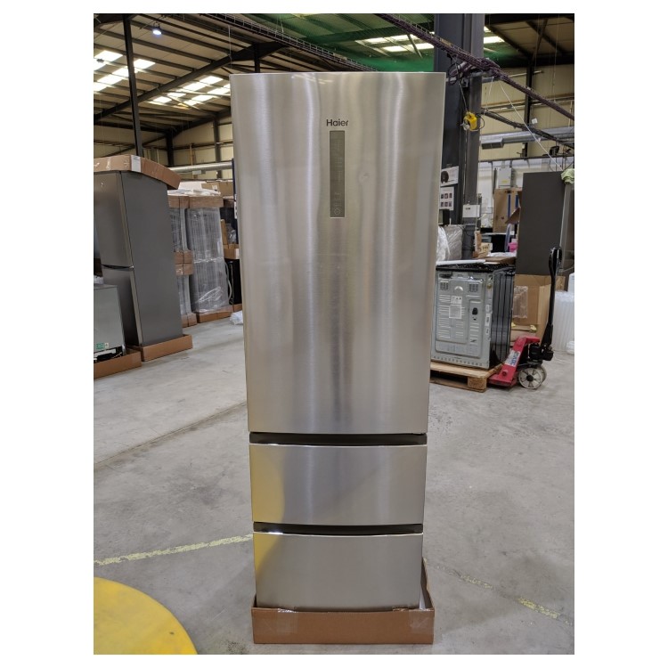 Refurbished Haier HTR5619FNMI Freestanding 348 Litre 70/30 Frost Free Fridge Freezer