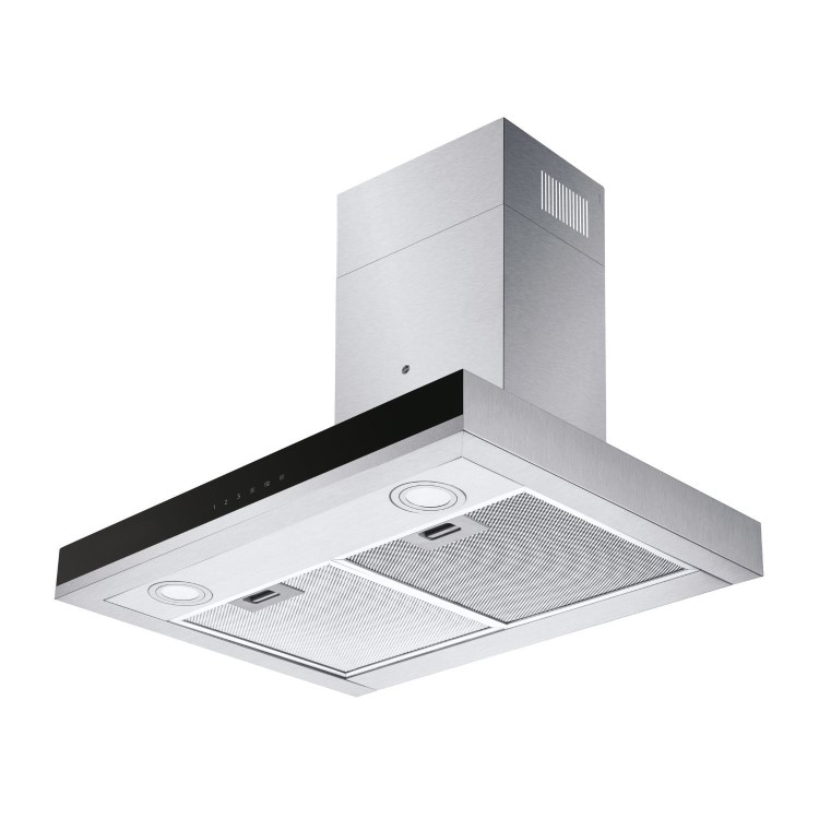 Hoover 60cm T Shape Chimney Cooker Hood - Stainless Steel