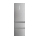 A1/HTW5618ENMG Refurbished Haier 3D 60 Series 5 HTW5618ENMG Freestanding 356 Litre 60/40 Frost Free Fridge Freezer Silver