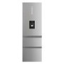 Refurbished Haier Series 5 HTW5618EWMG Freestanding 357 Litre 60/40 Frost Free Fridge Freezer Silver
