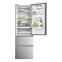 Refurbished Haier Series 5 HTW5618EWMG Freestanding 357 Litre 60/40 Frost Free Fridge Freezer Silver