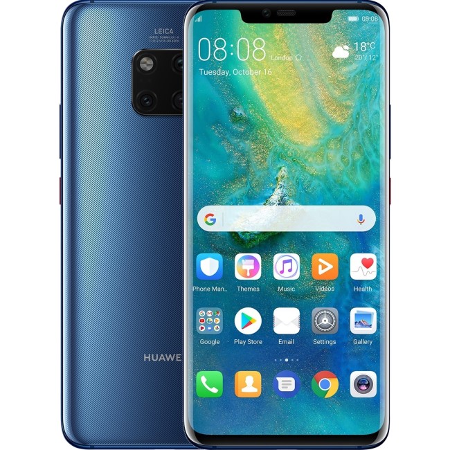 Huawei Mate 20 Pro Midnight Blue 6.39" 128GB 4G Unlocked & SIM Free Smartphone