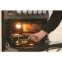 Refurbished Hotpoint HUE52GS 50cm Double Oven Electric Cooker With Ceramic Hob Graphite