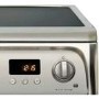 Refurbished Hotpoint HUE61XS 60cm Double Oven Electric Cooker With Ceramic Hob