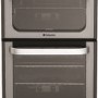 Hotpoint HUG52G Ultima 50cm Double Oven Gas Cooker in Graphite