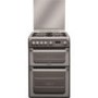 Hotpoint Ultima 60cm Double Oven Gas Cooker - Graphite Grey
