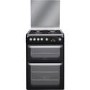 Hotpoint Ultima 60cm Double Oven Gas Cooker - Black