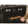 Hotpoint Ultima 60cm Double Oven Electric Cooker with Induction Hob - Black