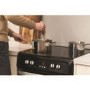 Hotpoint Ultima 60cm Double Oven Electric Cooker with Induction Hob - Black