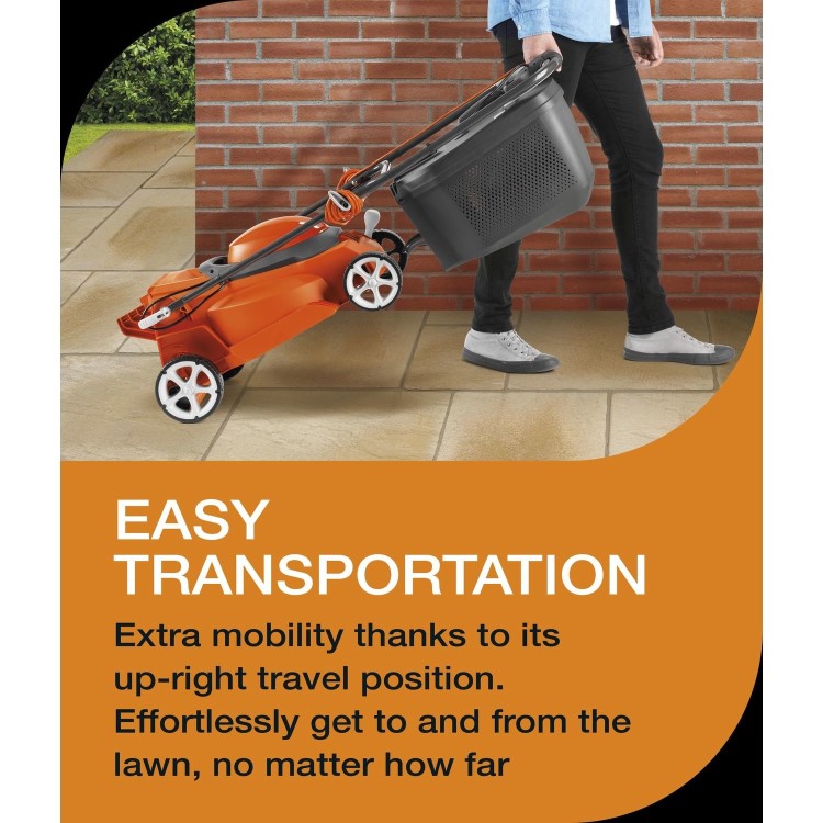 Flymo EasiStore 380R Rotary Lawn Mower