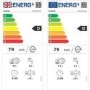 Hisense Auto Dry Integrated Dishwasher - Silver - D-Rated, Silver control panel