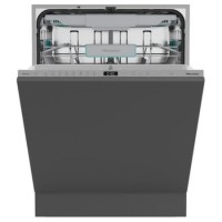Refurbished Hisense Full-Size Fully Integrated  - Automatic Programme; Intensive Programme; Eco Programme; Programme Hygiene; Crystal glasses; Short Programme; Night Programme, 16ps, silver control pa