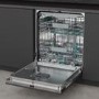 Refurbished Hisense Full-Size Fully Integrated  - Automatic Programme; Intensive Programme; Eco Programme; Programme Hygiene; Crystal glasses; Short Programme; Night Programme, 16ps, silver control pa
