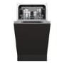 Hisense Integrated Slimline Dishwasher - Auto Dry C-Rated Silver control panel