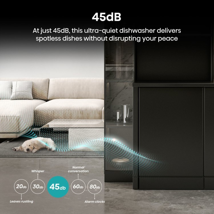 Hisense Integrated Slimline Dishwasher - Auto Dry C-Rated Silver control panel