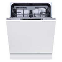 Hisense Hi4 Integrated Dishwasher - Silver - D-Rated, Silver control panel