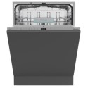 HV642C65UK Hisense Hi4 Integrated Dishwasher -  Auto Dry C-Rated Silver control panel