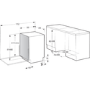 Hisense Hi4 Integrated Dishwasher - E-Rated Silver control panel