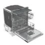 Hisense Hi4 Integrated Dishwasher - Stainless Steel - D-Rated Silver control panel
