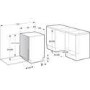 Hisense Hi4 Integrated Dishwasher - Stainless Steel - D-Rated Silver control panel