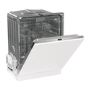 Hisense Hi4 Integrated Dishwasher - Auto Dry D-Rated Silver control panel