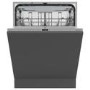 Hisense Integrated Dishwasher - Auto Dry, A-Rated, Silver control panel