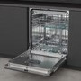 Hisense Integrated Dishwasher - Auto Dry, A-Rated, Silver control panel
