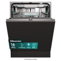 HV693A60UVADUK Hisense Integrated Dishwasher - Smart Wi-Fi A-Rated Silver control panel