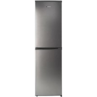 Hoover HVBF195XK 281 Litre Freestanding Fridge Freezer 50/50 Split Frost Free 55cm Wide - Stainless Steel