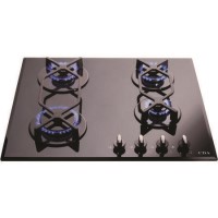 Refurbished CDA HVG620BL 4 Burner Gas Hob Black