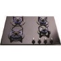 Refurbished CDA HVG620BL 4 Burner Gas Hob Black
