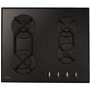 Refurbished CDA HVG620BL 4 Burner Gas Hob Black