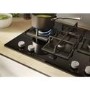 Hoover 60cm Gas on Glass 4 Burner Gas Hob - Black
