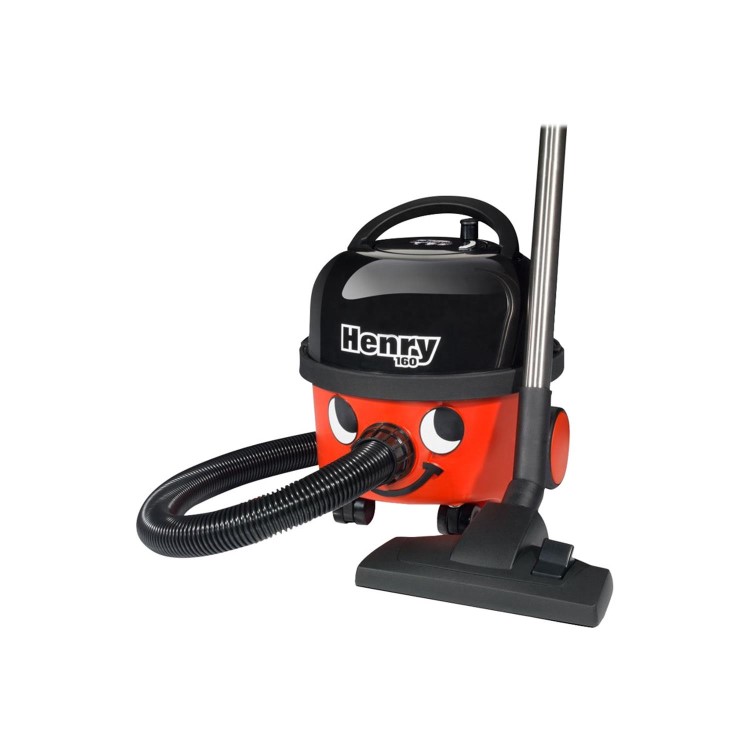 Refurbished Numatic HVR160 Cordless Cylinder Vacuum Cleaner Red