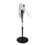 Refurbished electriQ 16 Inch High velocity Pedestal Fan with adjustable Stand - Black and Chrome
