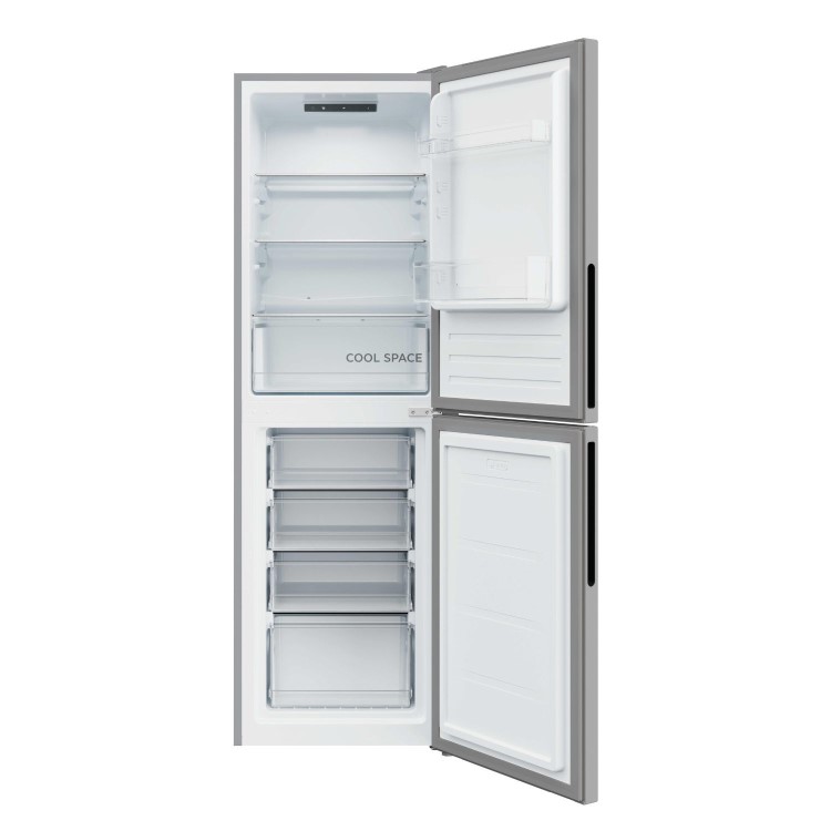 Hoover H-FRIDGE 300 252 Litre Freestanding Fridge Freezer - Stainless Steel