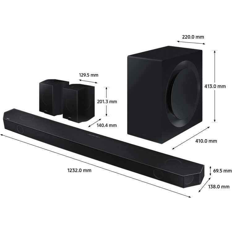 Refurbished Samsung HW-Q990B/XU Wireless Sound Bar