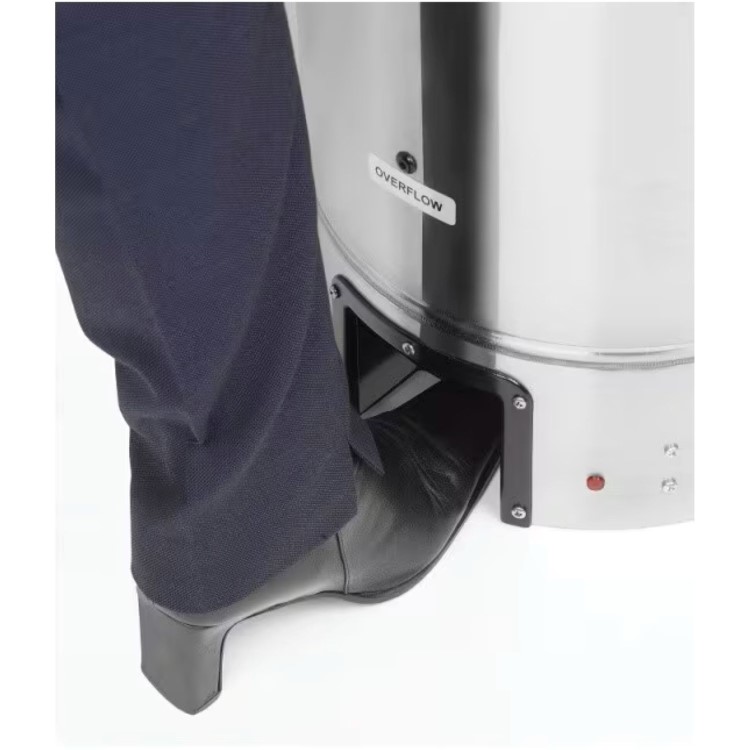 Refurbished Burco HW0110 10L Portable Hand Washing Station with Infrared Foot Sensor - Stainless Steel