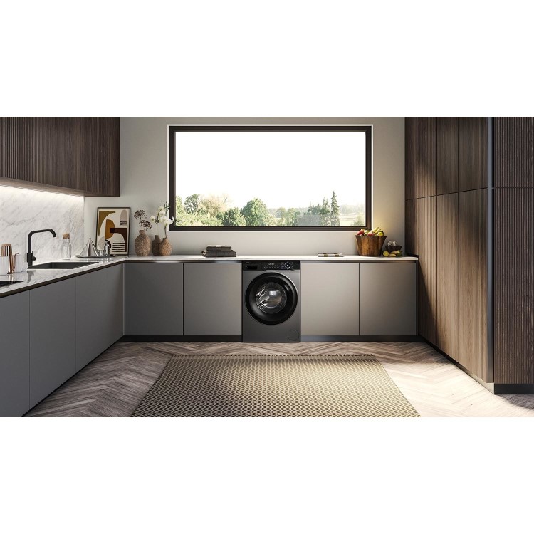 Haier 939 iPro Series 3 10kg 1400rpm Washing Machine - Graphite