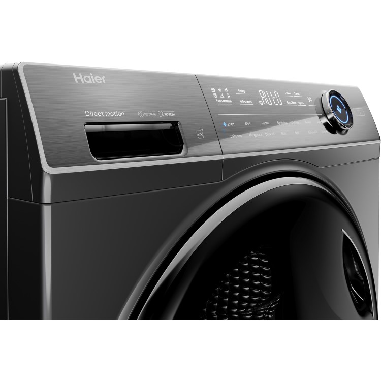 Haier 979 iPro Series 7 10kg 1400rpm Washing Machine - Graphite