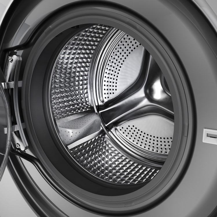 Refurbished Haier i-Pro Series 7 HW100-B14979S8U1 Freestanding 10KG 1400 Spin Washing Machine Graphite