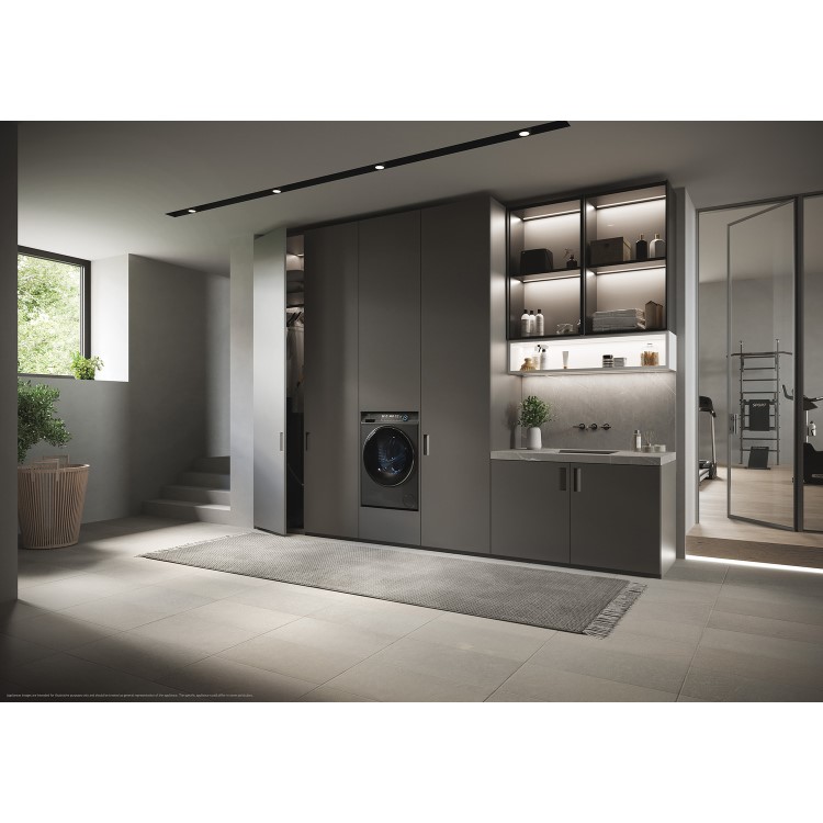 Haier 979 iPro Series 7 10kg 1400rpm Washing Machine - Graphite