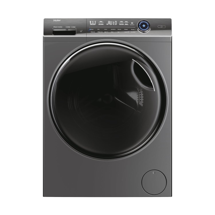 Refurbished Haier i-Pro Series 7 HW110B14979SEUUK Freestanding 11KG 1400 Spin Washing Machine Graphite