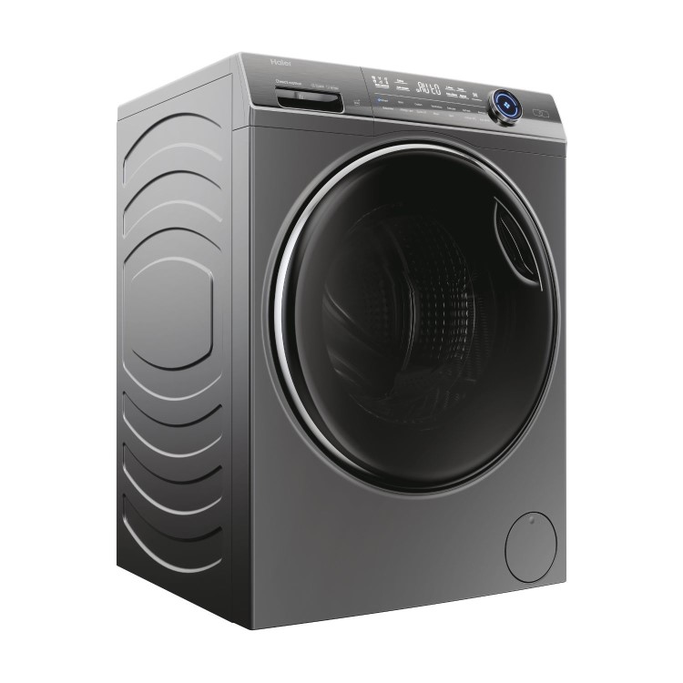 Refurbished Haier i-Pro Series 7 HW110B14979SEUUK Freestanding 11KG 1400 Spin Washing Machine Graphite