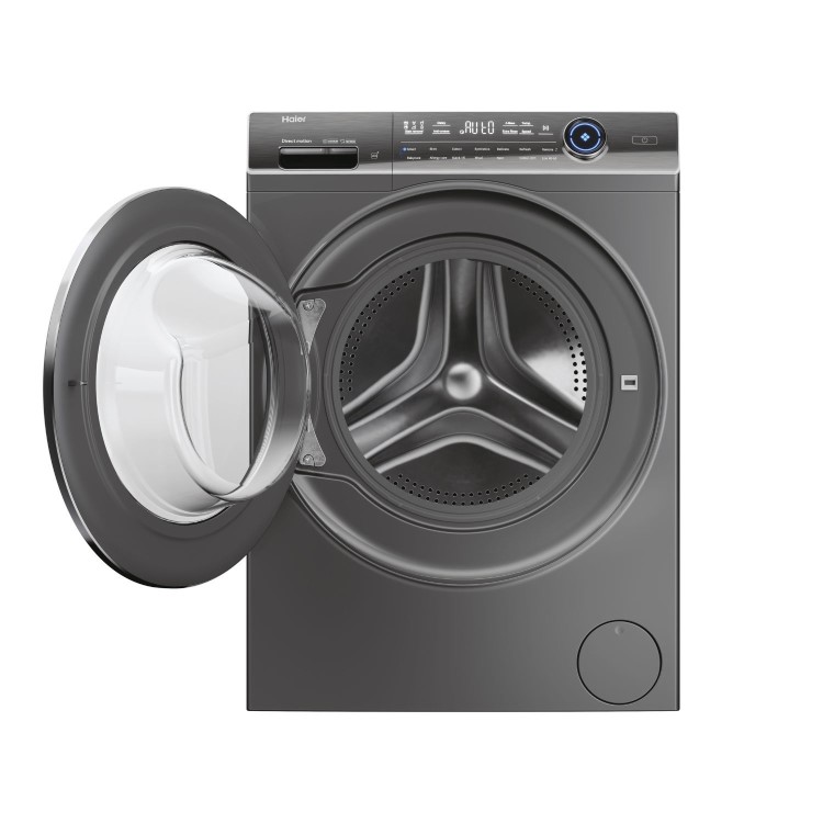 Refurbished Haier i-Pro Series 7 HW110B14979SEUUK Freestanding 11KG 1400 Spin Washing Machine Graphite