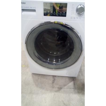 Refurbished Haier HW120-B14876 Freestanding 12KG 1400 Spin Washing Machine White