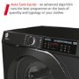 Refurbished Hoover H-Wash 500 HW410AMBCB1-80 Freestanding 10KG 1400 Spin Washing Machine Black