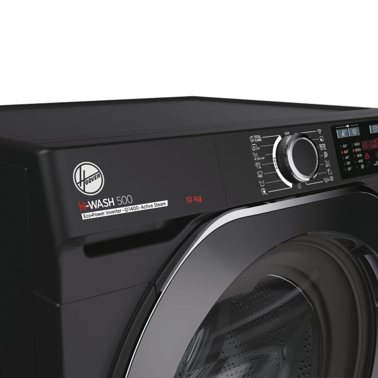 Hoover H-Wash 500 10kg Freestanding Washing Machine - Black